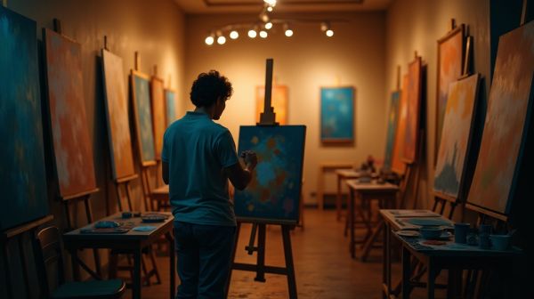 Où trouver des artistes peintres contemporains révélateurs d'émotions
